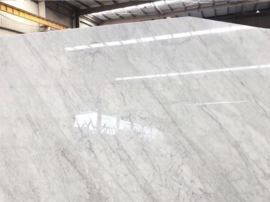 Carrara white marble slab Carrara white marble slab