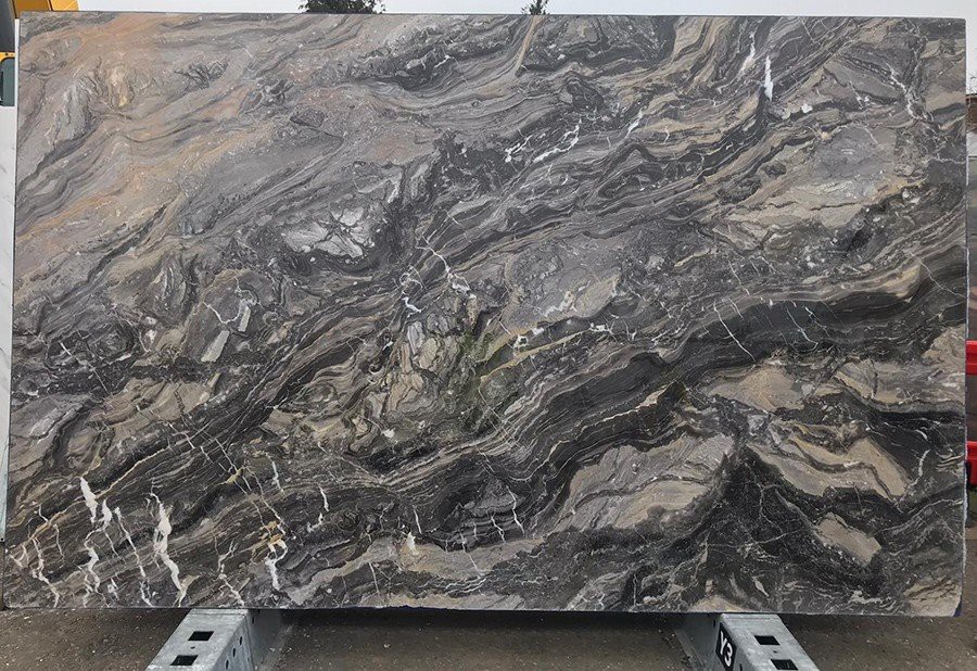 Arabescato Orobico Grigio Marble Slab 1