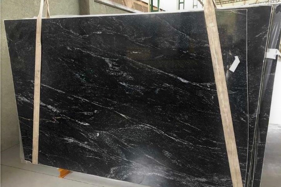 Nevada Black Granite Slab Nevada Black Granite Slab